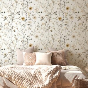 Fototapeta kwiaty, boho na wymiar – FTS44outlet 310x260cm – Madras24